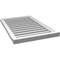 Ekena Millwork Vertical Surface Mount PVC Gable Vent: Functional, w/ 2"W x 2"P Brickmould Sill Frame, 22"W x 34"H GVPVE22X3403SF - alternate 5